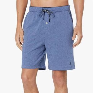 Nautica Men's Soft Knit Elastic Waistband‎ Sleep Lounge Short S NWT